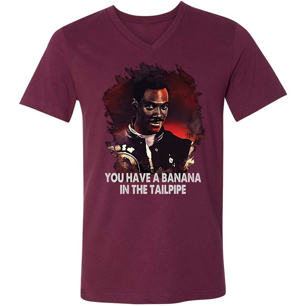 Banana In The Tailpipe - Maroon - 8
