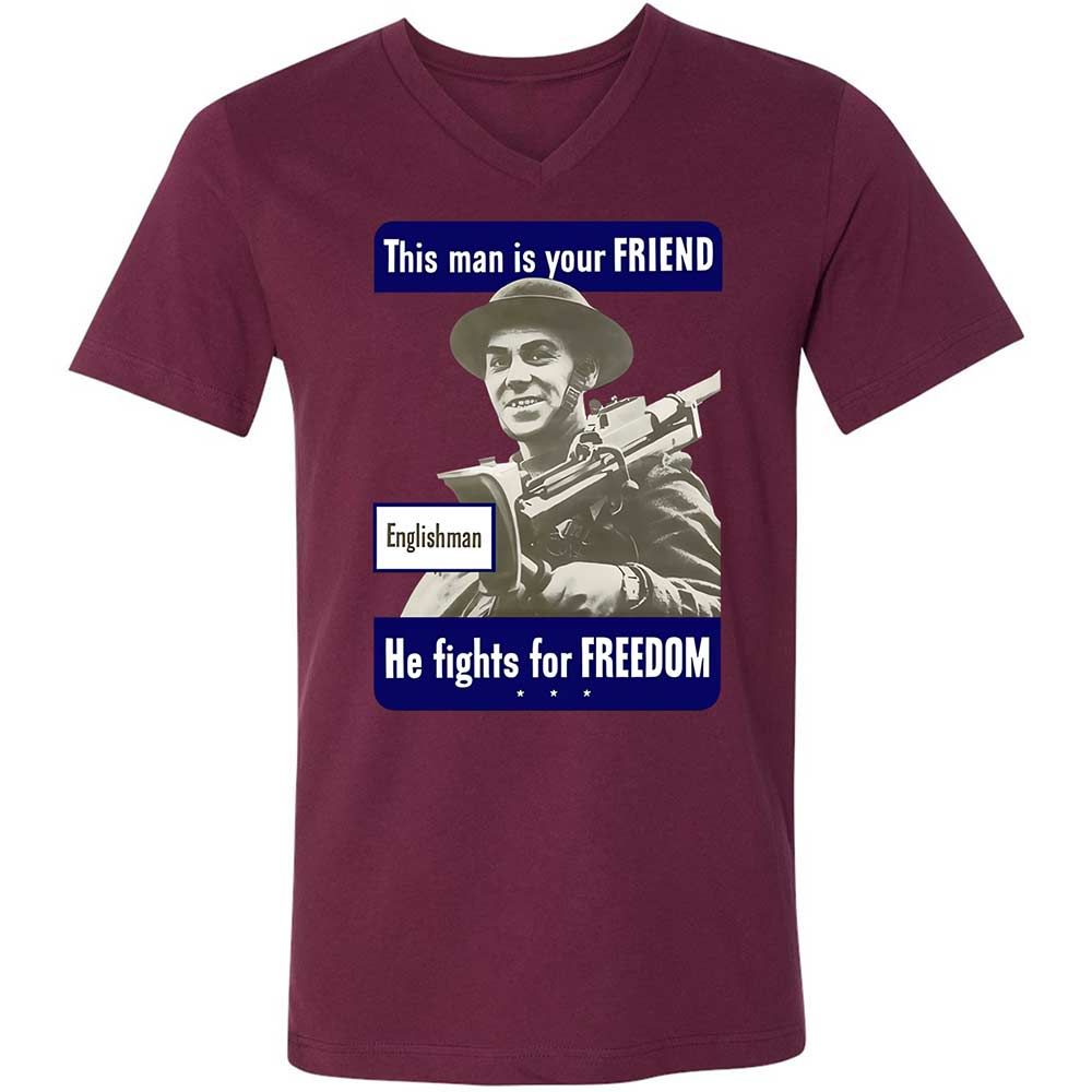 This man is your Friend - Maroon - 8