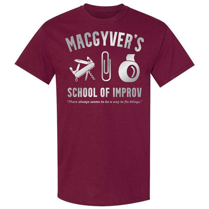 Classic Unisex T-Shirt - Q8HSWB7S - Maroon - 8