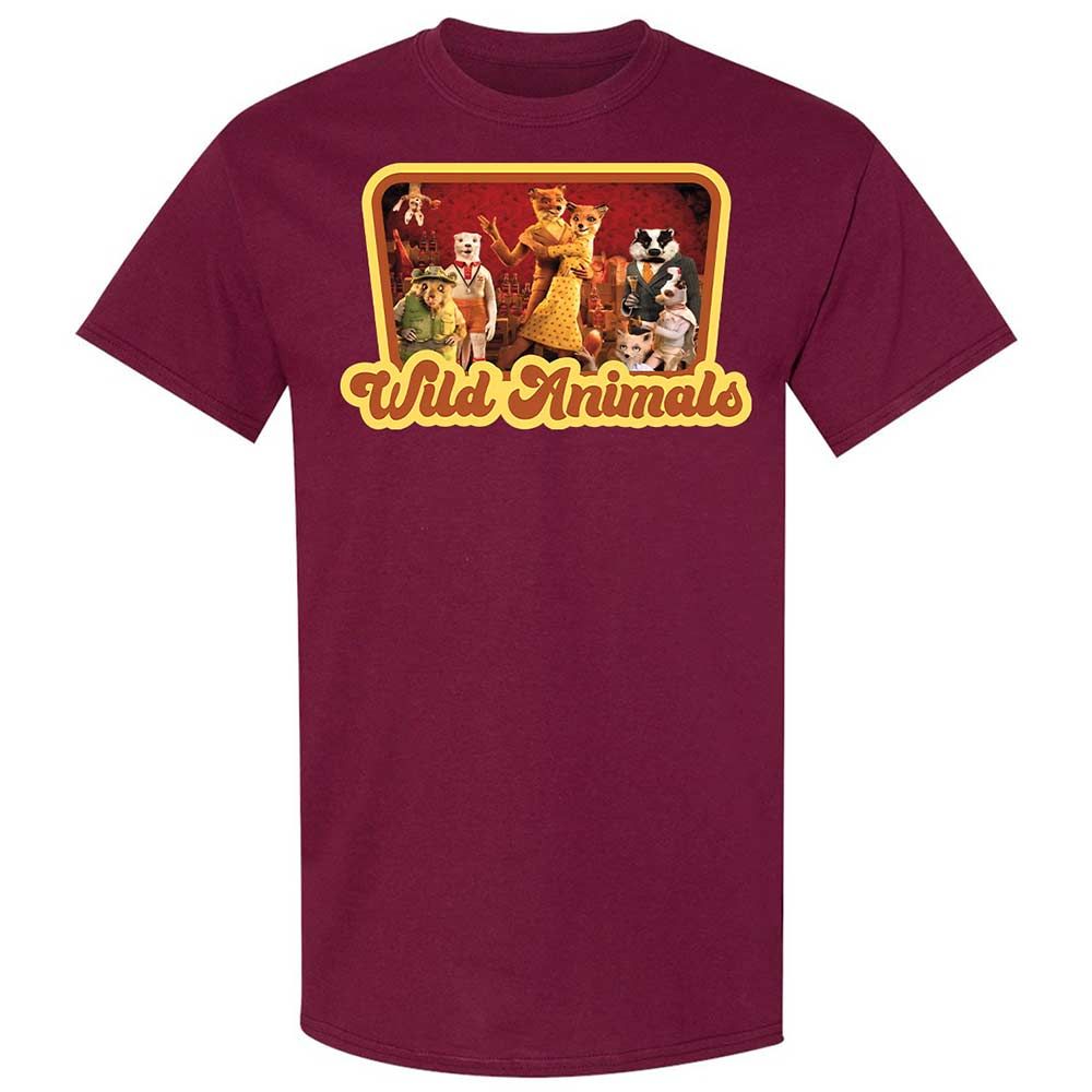 Wild Animals - Maroon - 8
