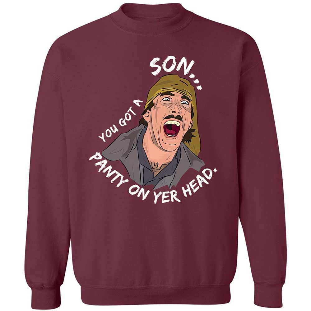 Panty on Yer Head - Maroon - 8
