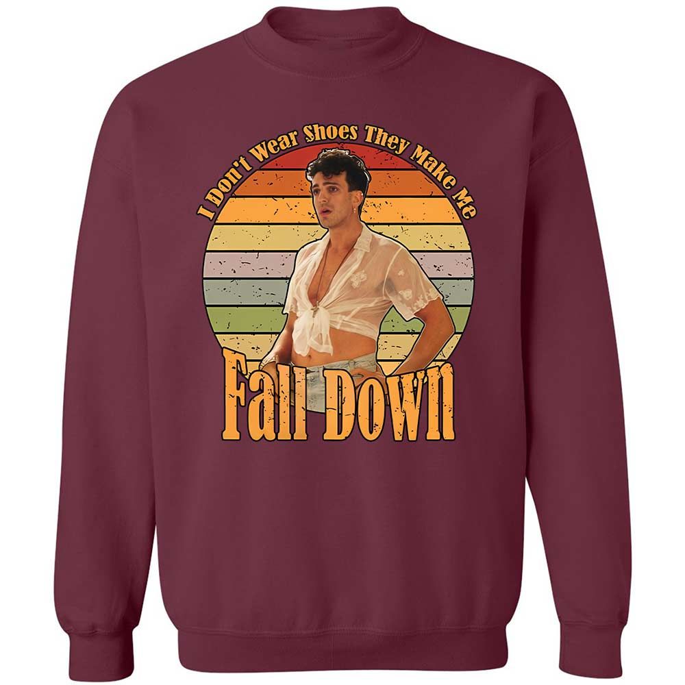Classic Unisex Sweatshirt - HGBDYMJT - Maroon - 8