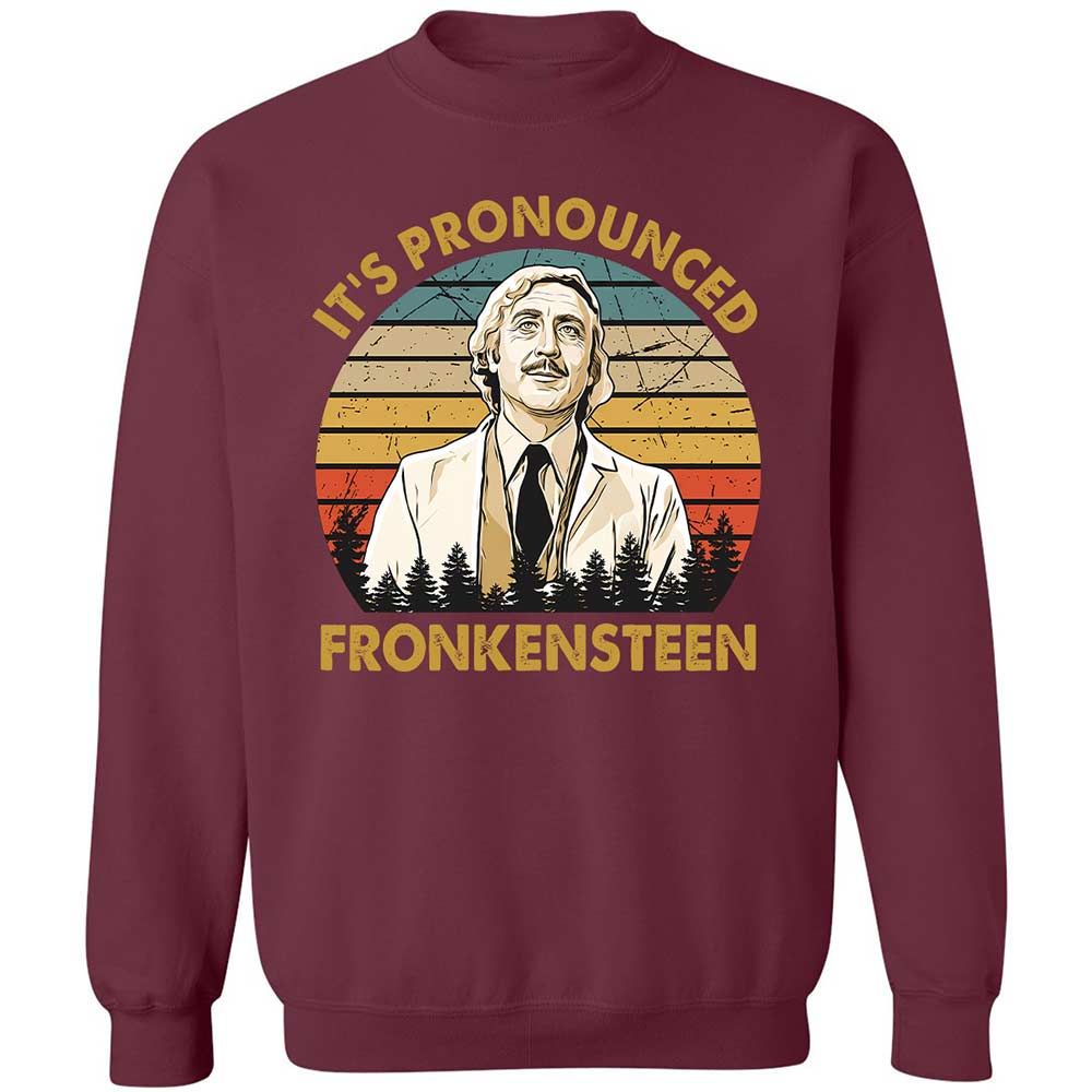 Classic Unisex Sweatshirt - W48GFD77 - Maroon - 8