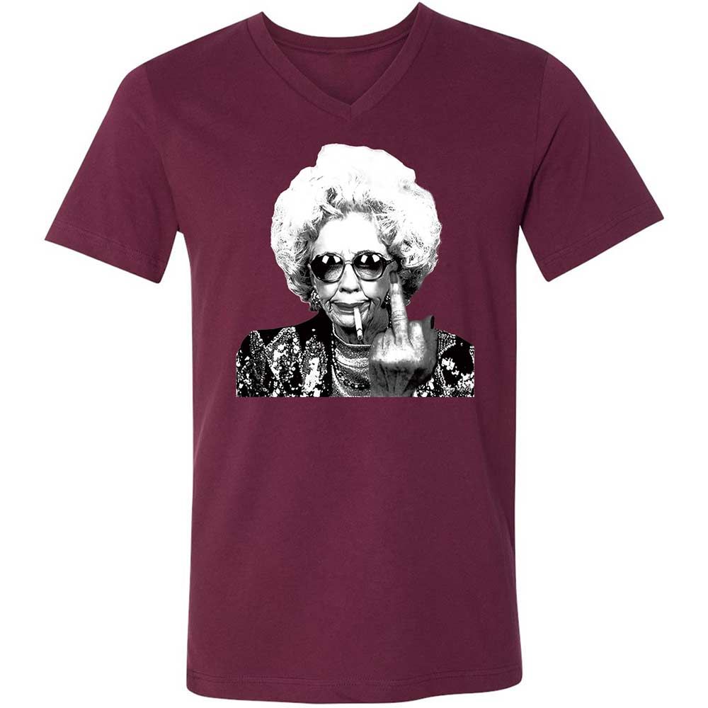 Badass Grandma - Maroon - 8