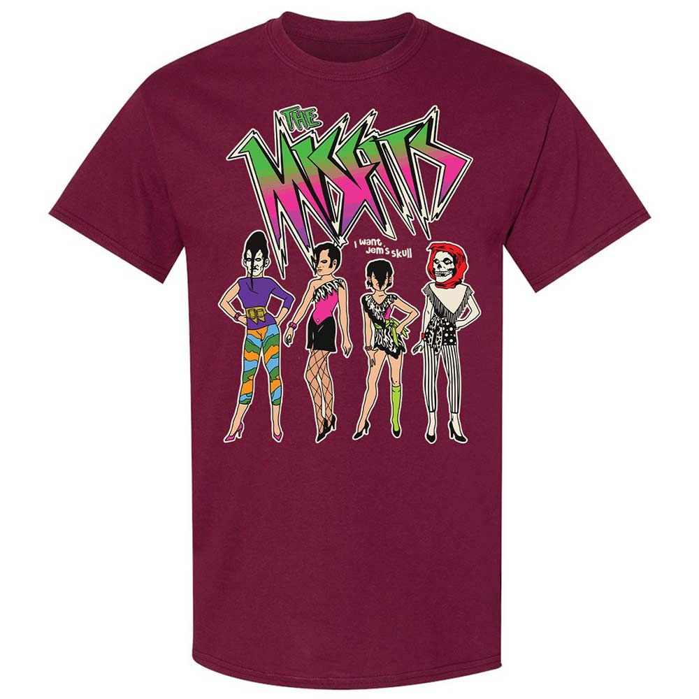 I want Jem's skull - Maroon - 8