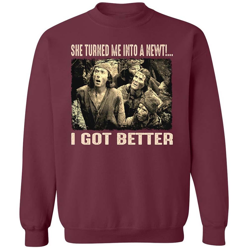Classic Unisex Sweatshirt - MNKK85MZ - Maroon - 8