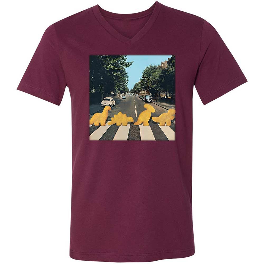 Dinosaur chicken nuggets - Maroon - 8