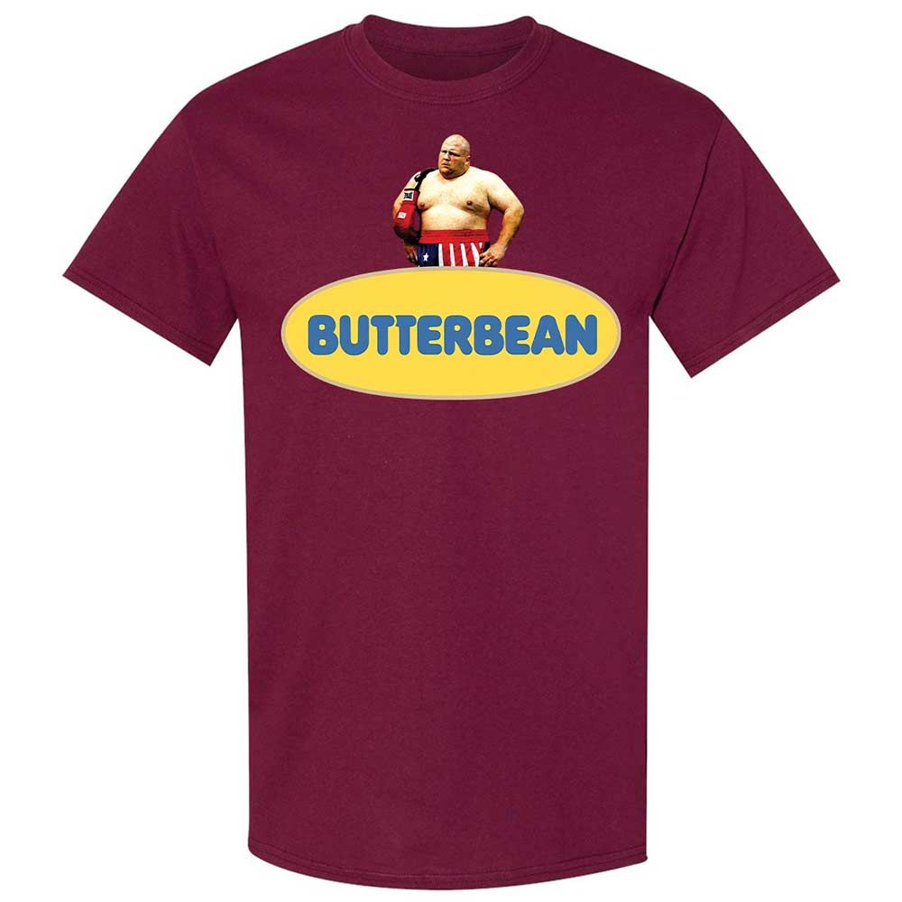 Hilarious Butterbean Boxing - Maroon - 8