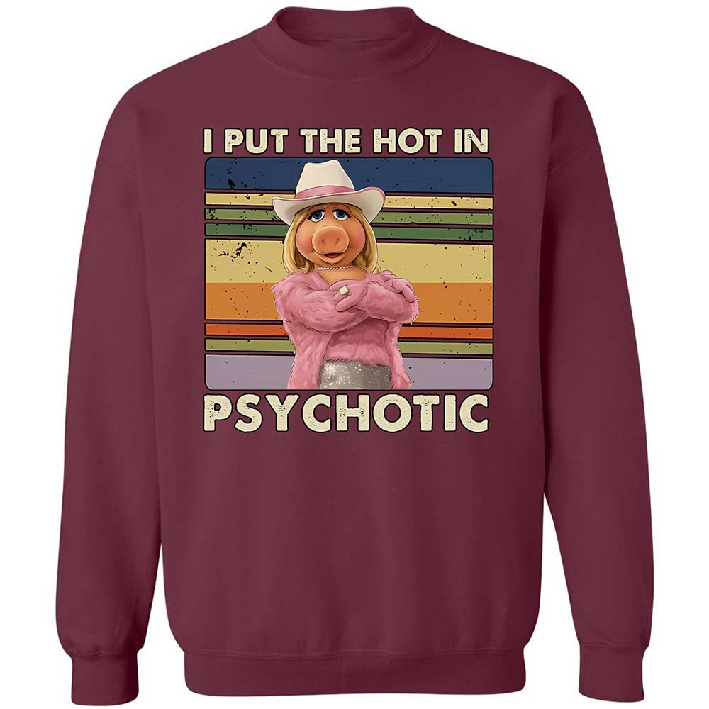 Classic Unisex Sweatshirt - 38M1XLFL - Maroon - 8