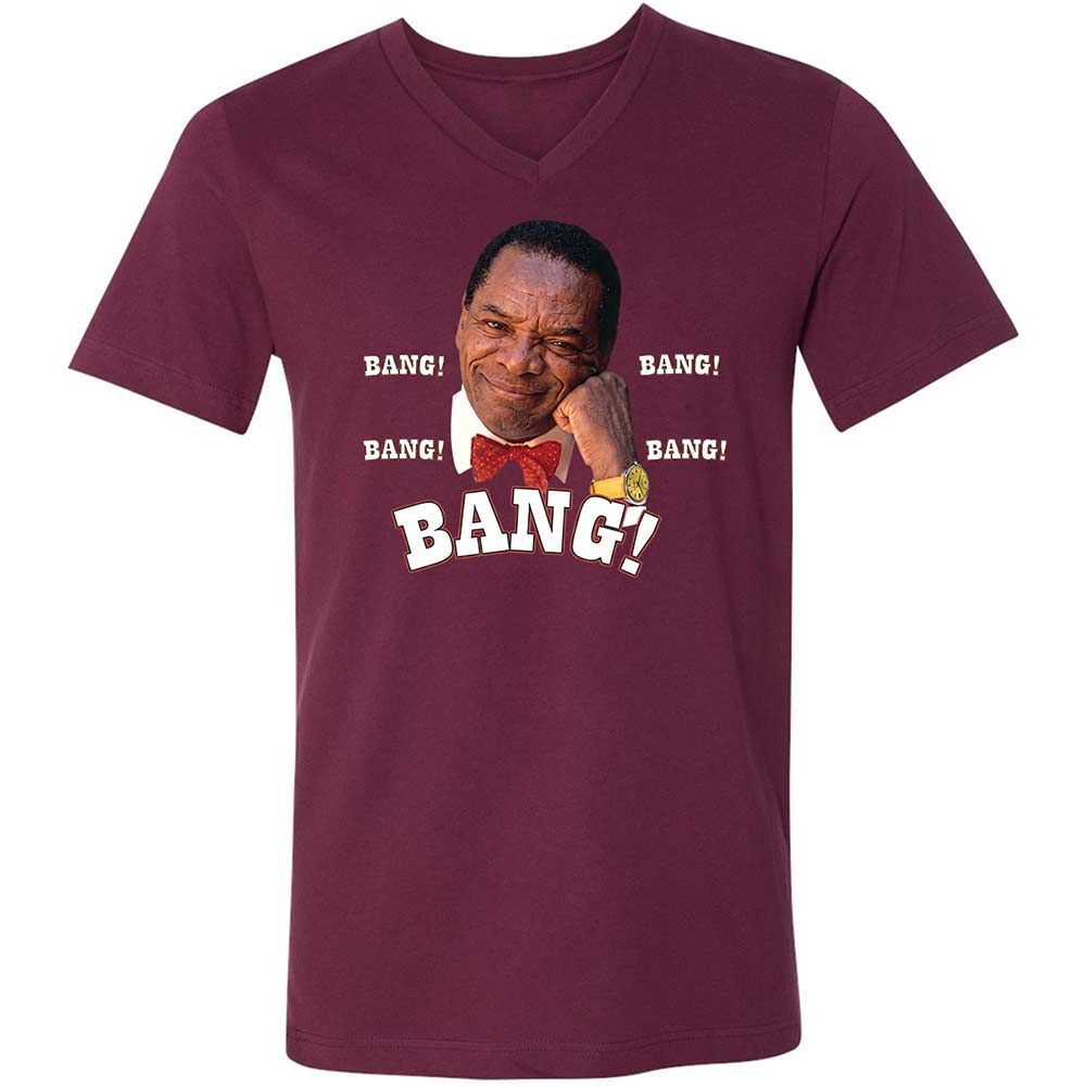 Unisex V-Neck T-Shirt - CPH15DSB - Maroon - 8