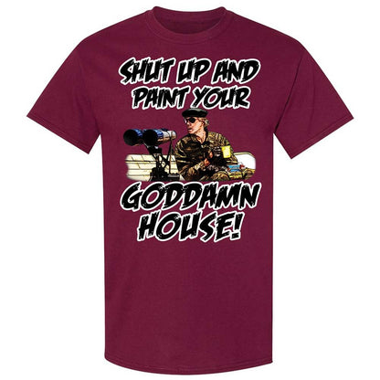 Classic Unisex T-Shirt - REM5GWUQ - Maroon - 8