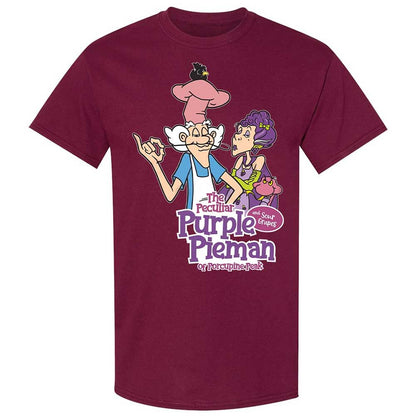 The Peculiar Purple Pie Man - Maroon - 8