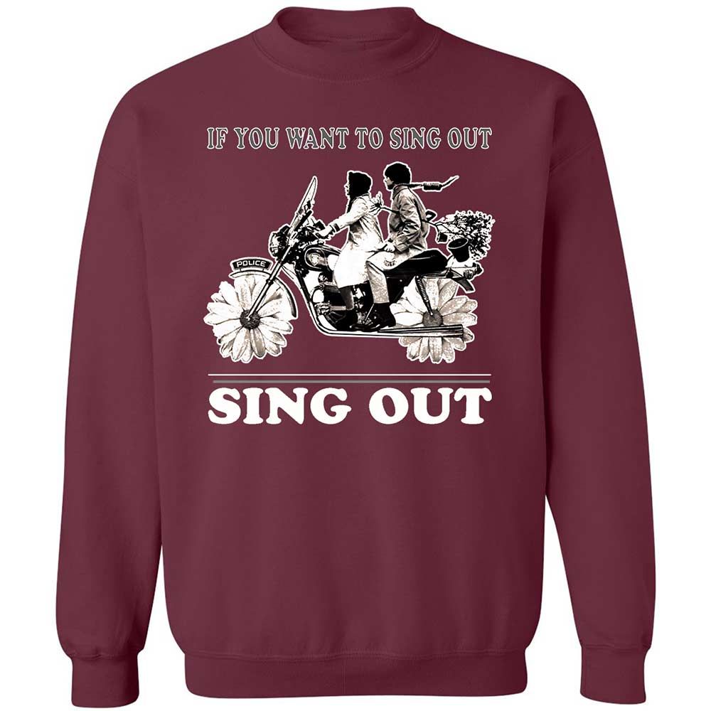 If you want to sing out, sing out - Maroon - 8