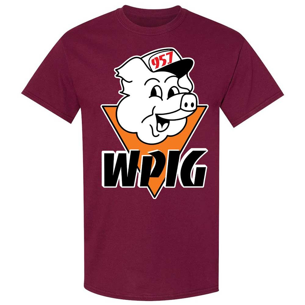 Wpig 95.7 Radio Station - Maroon - 8
