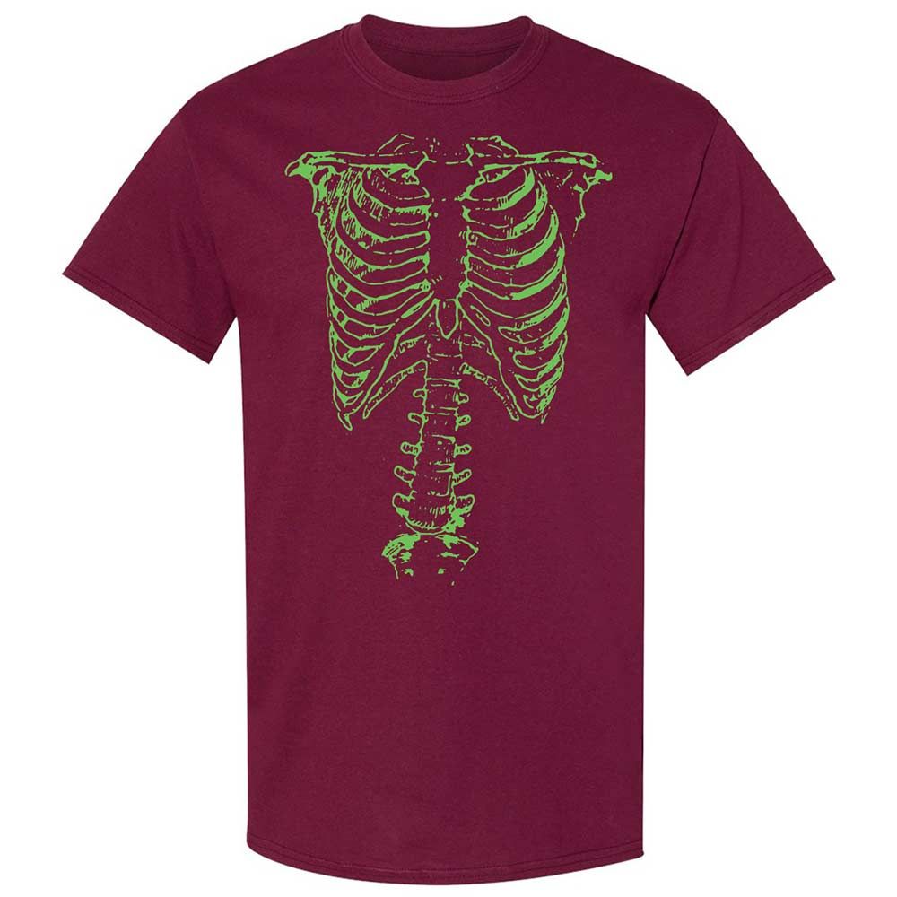This Is Green Ribcage - Maroon - 8