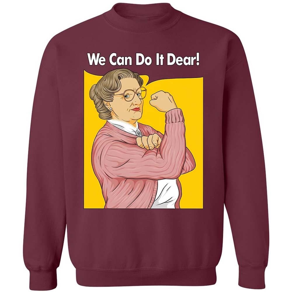 We Can Do It Dear - Maroon - 8