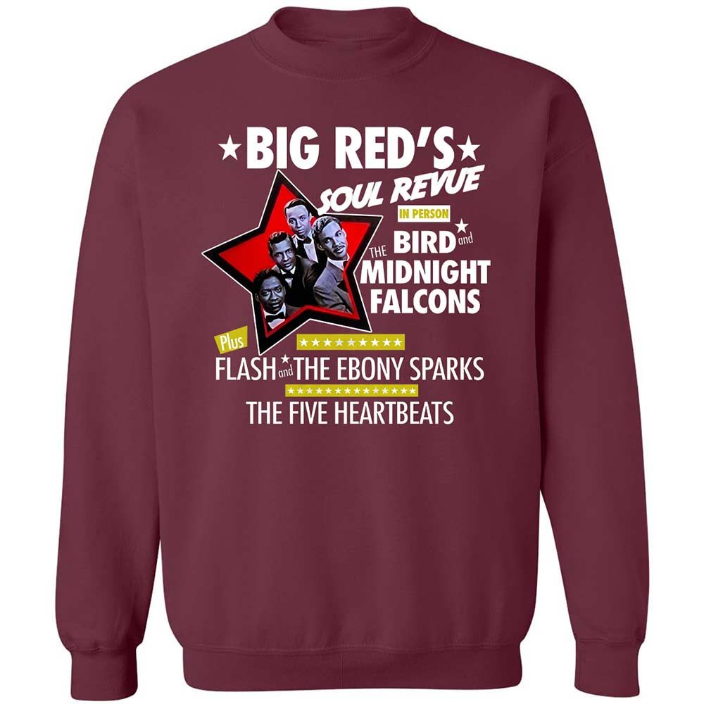 The Bird and Midnight Falcons - Maroon - 8
