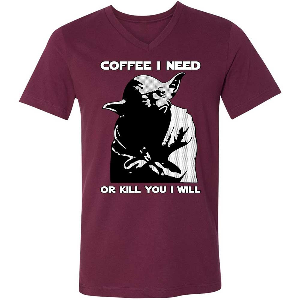 Coffee I Need - Maroon - 8