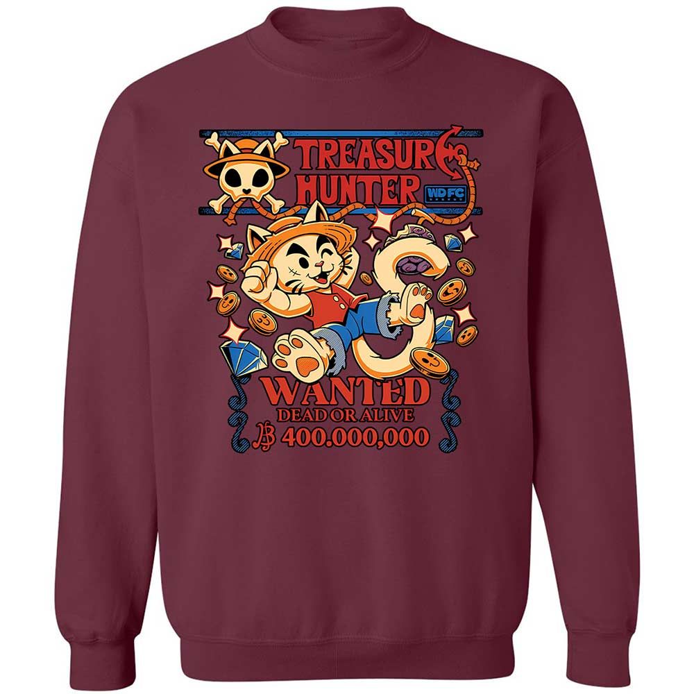 Classic Unisex Sweatshirt - 6P1MRXH9 - Maroon - 8