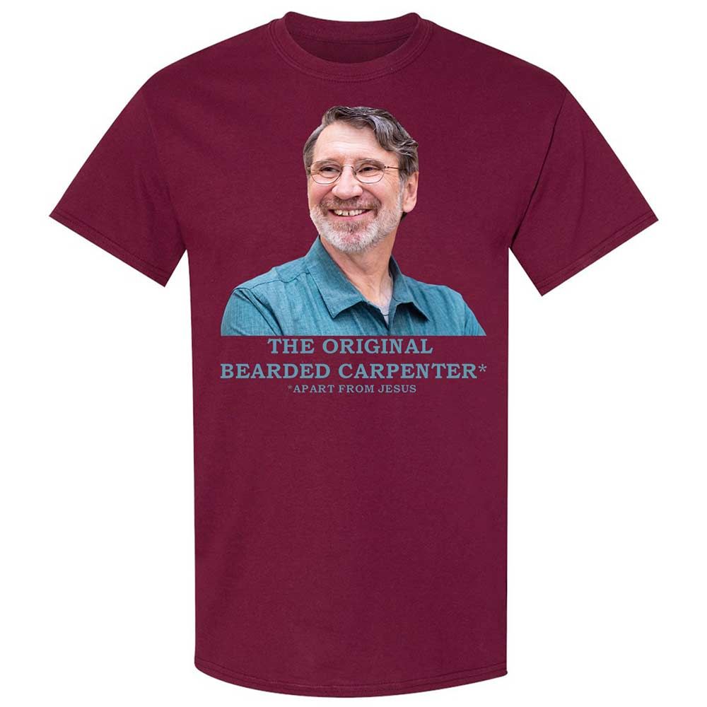 The Original Bearded Carpenter - Maroon - 8