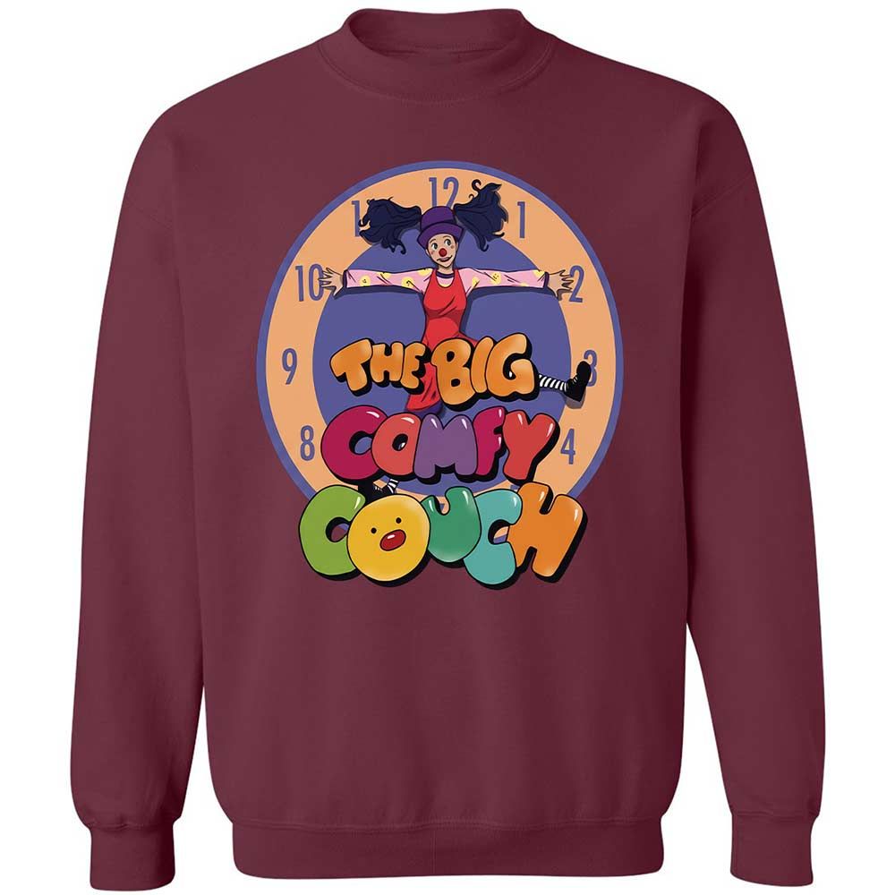 Classic Unisex Sweatshirt - EKW233JN - Maroon - 8