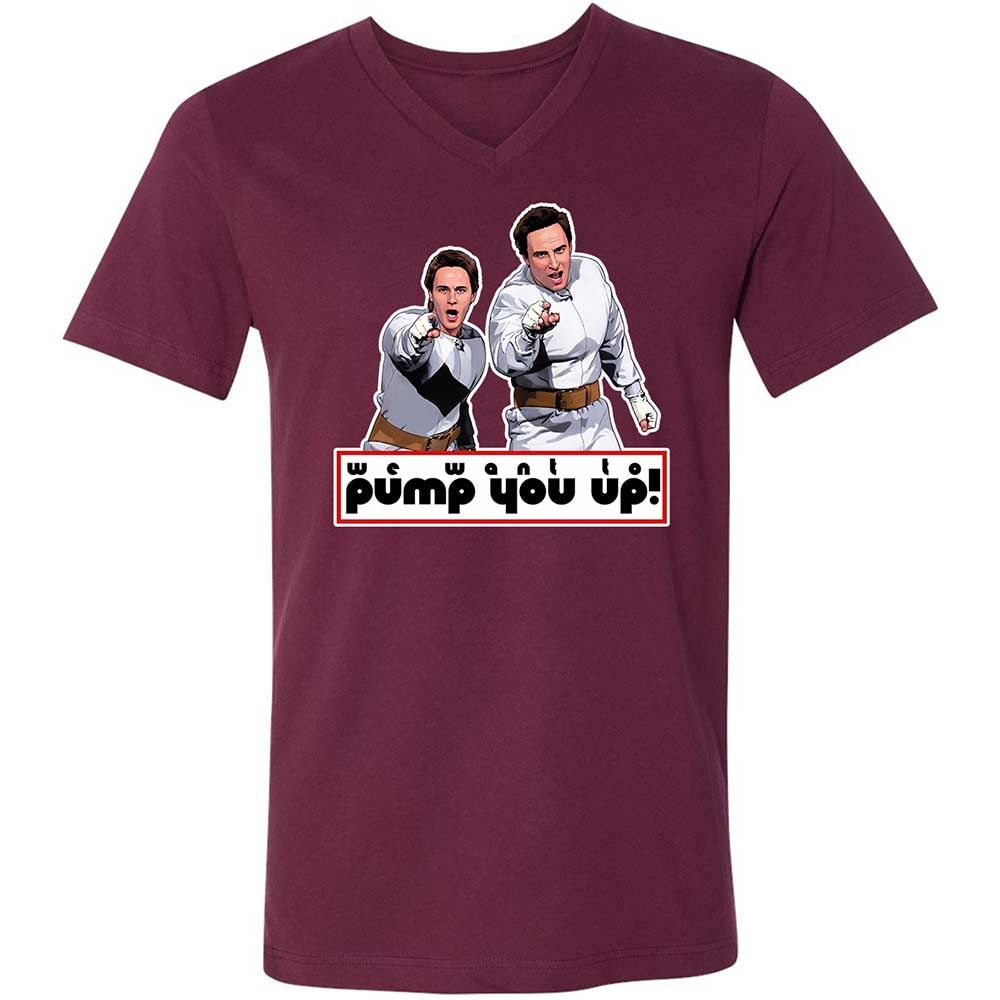 We Want To Pump You Up - Maroon - 8