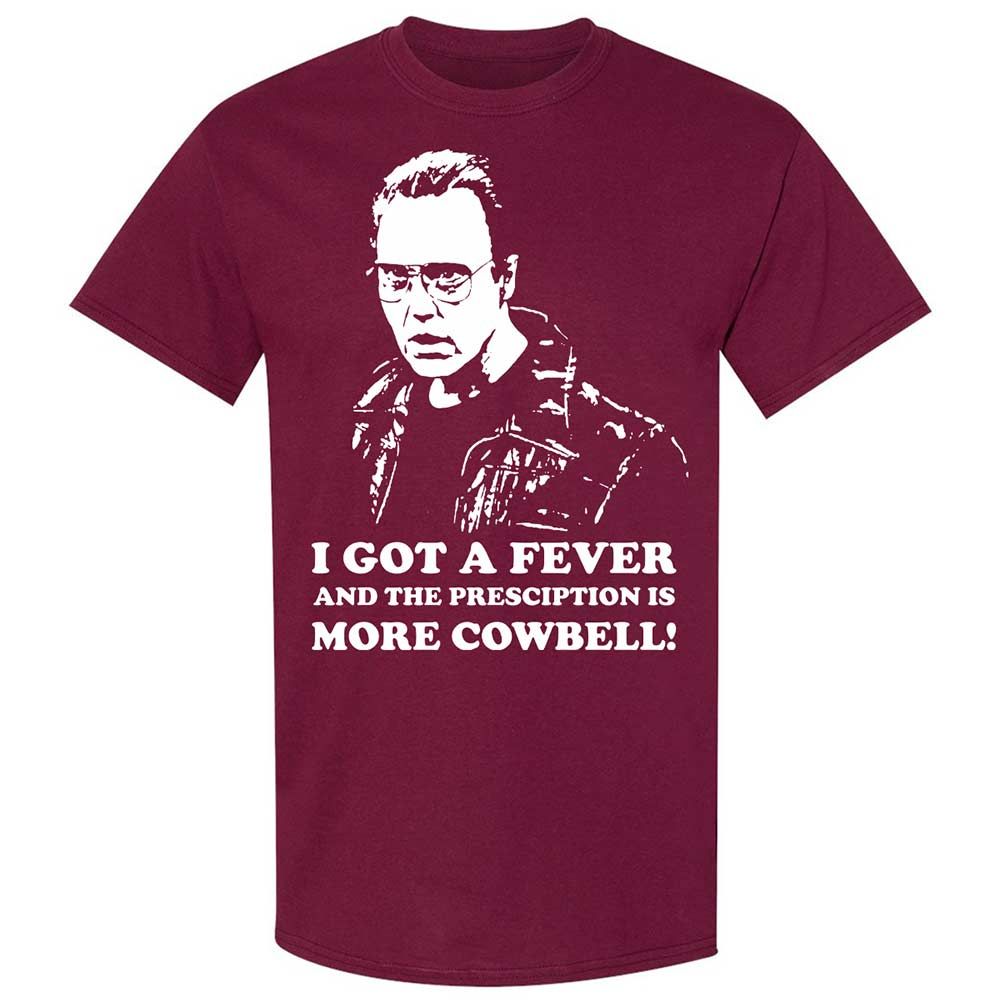 More Cowbell - Maroon - 8