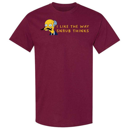 Classic Unisex T-Shirt - W4V4JWYE - Maroon - 8