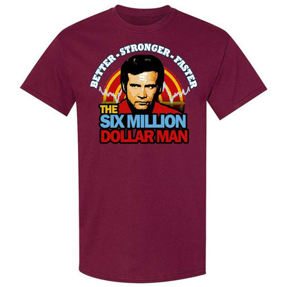 Classic Unisex T-Shirt - 3DVZFJVZ - Maroon - 8