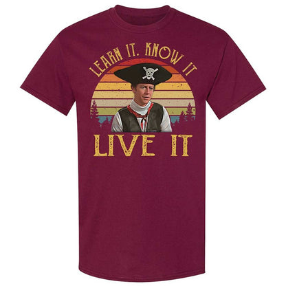 Classic Unisex T-Shirt - UKTR89KB - Maroon - 8