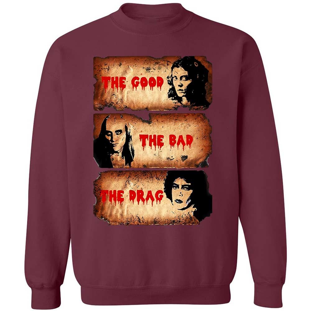 The Good, The Bad, The Drag - Maroon - 8