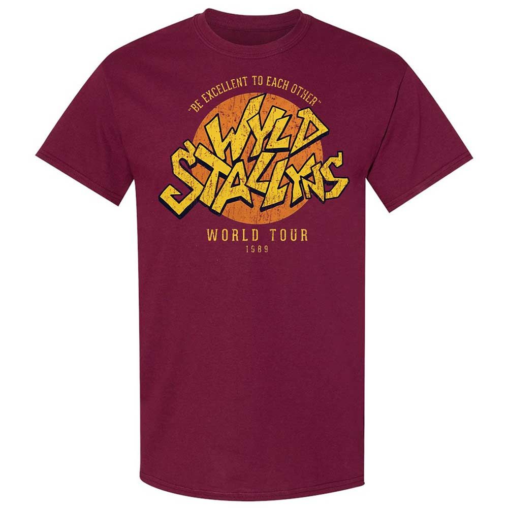 Wyld Stallyns - Maroon - 8