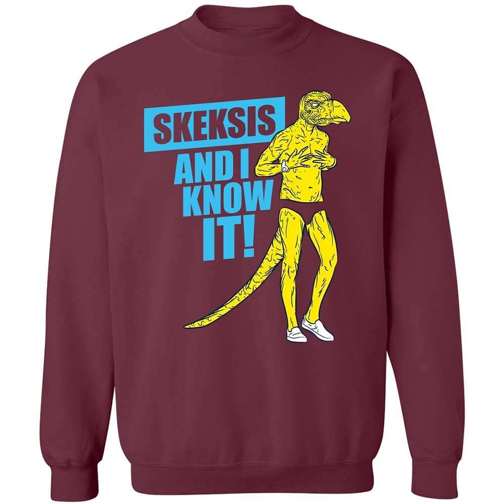 I know It Skeksis - Maroon - 8