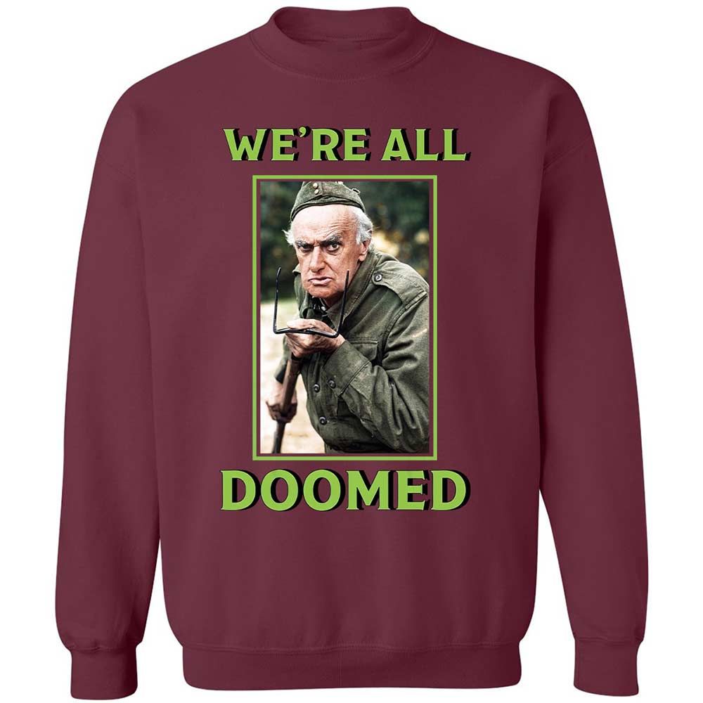 Classic Unisex Sweatshirt - HVLUYU5F - Maroon - 8