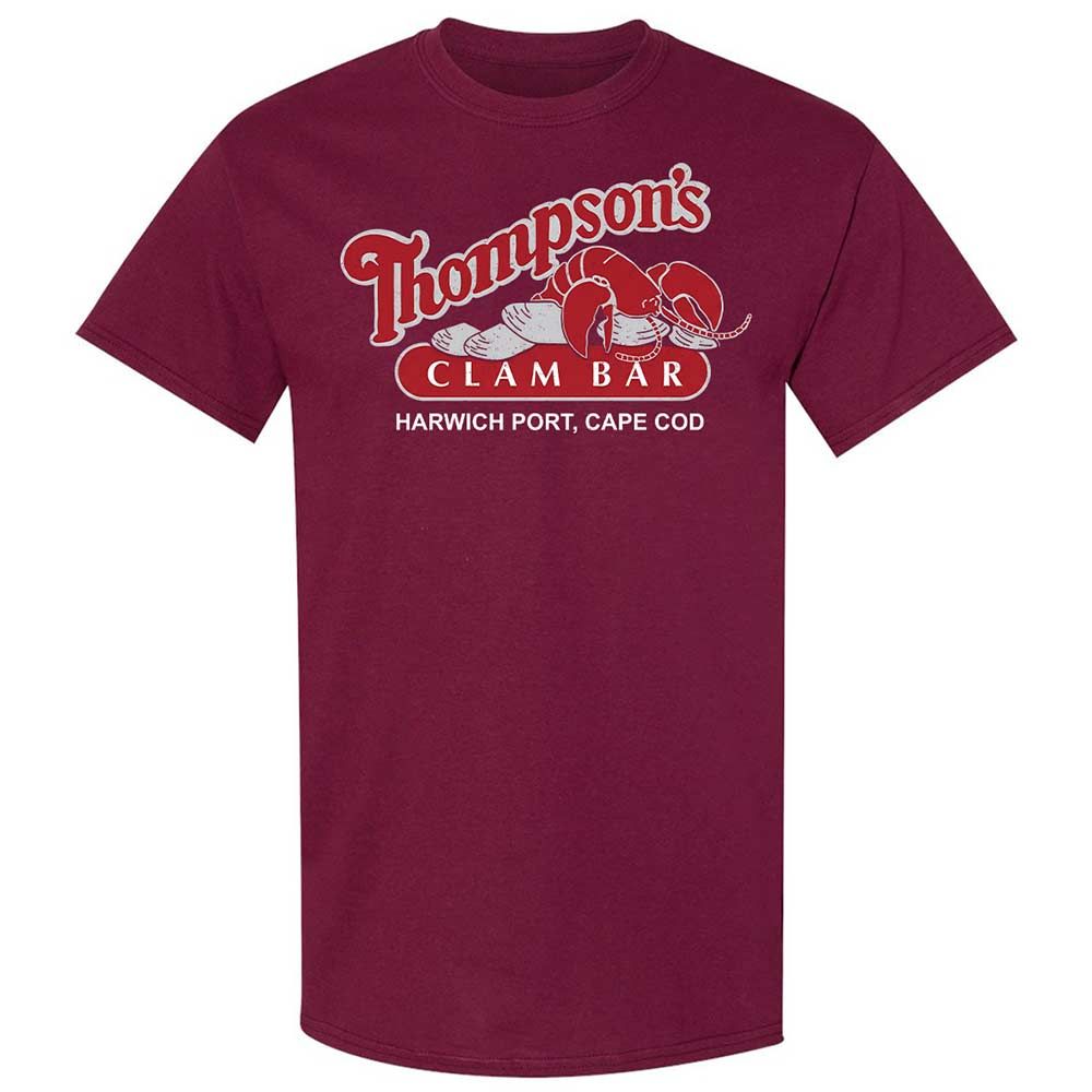 Thompson's Clam Bar - Maroon - 8