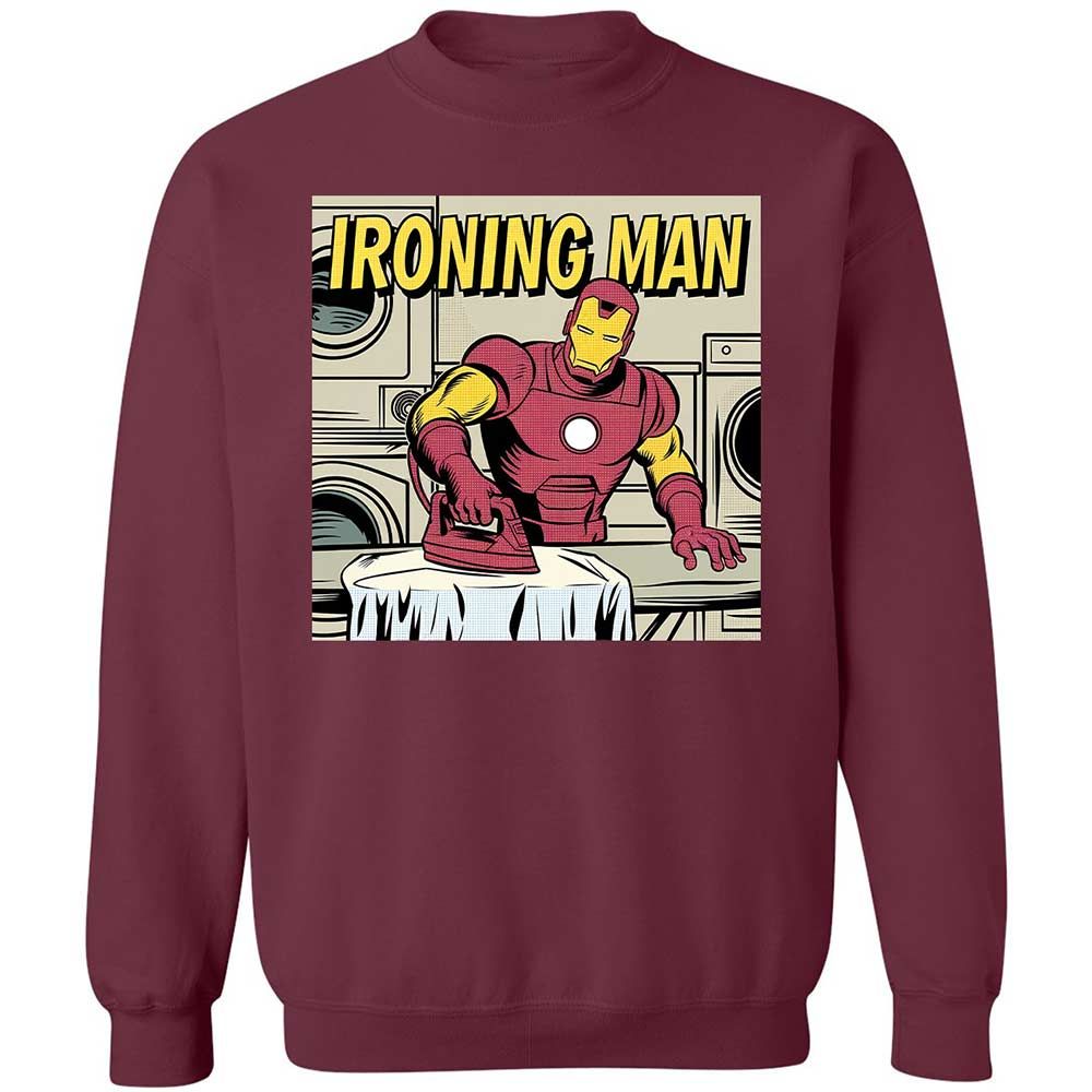 Classic Unisex Sweatshirt - BK2WV26T - Maroon - 8