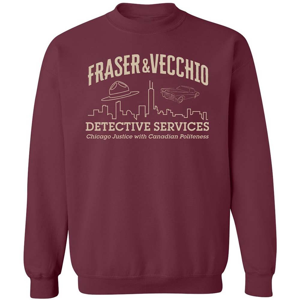 Classic Unisex Sweatshirt - R3U63V9B - Maroon - 8