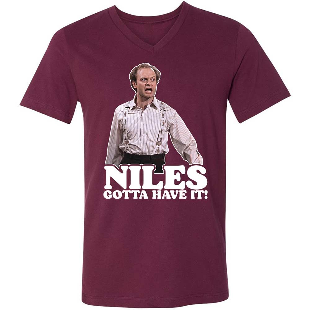 Niles Gotta Have It - Maroon - 8