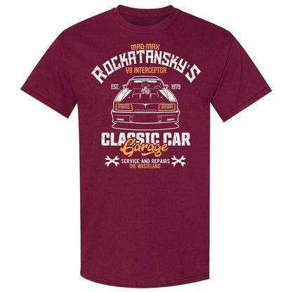Classic Unisex T-Shirt - 21JL6Z5A - Maroon - 8