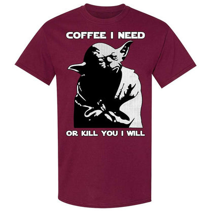 Coffee I Need - Maroon - 8