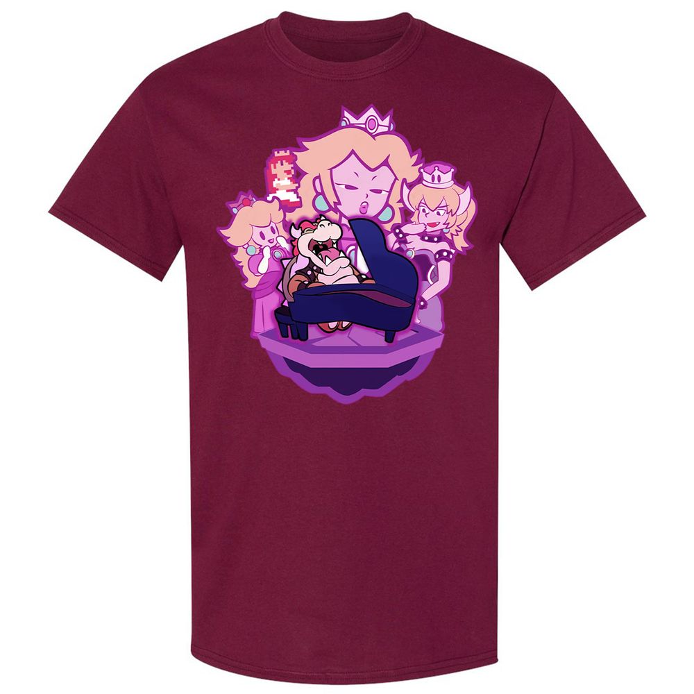 Classic Unisex T-Shirt - C5USR15H - Maroon - 8