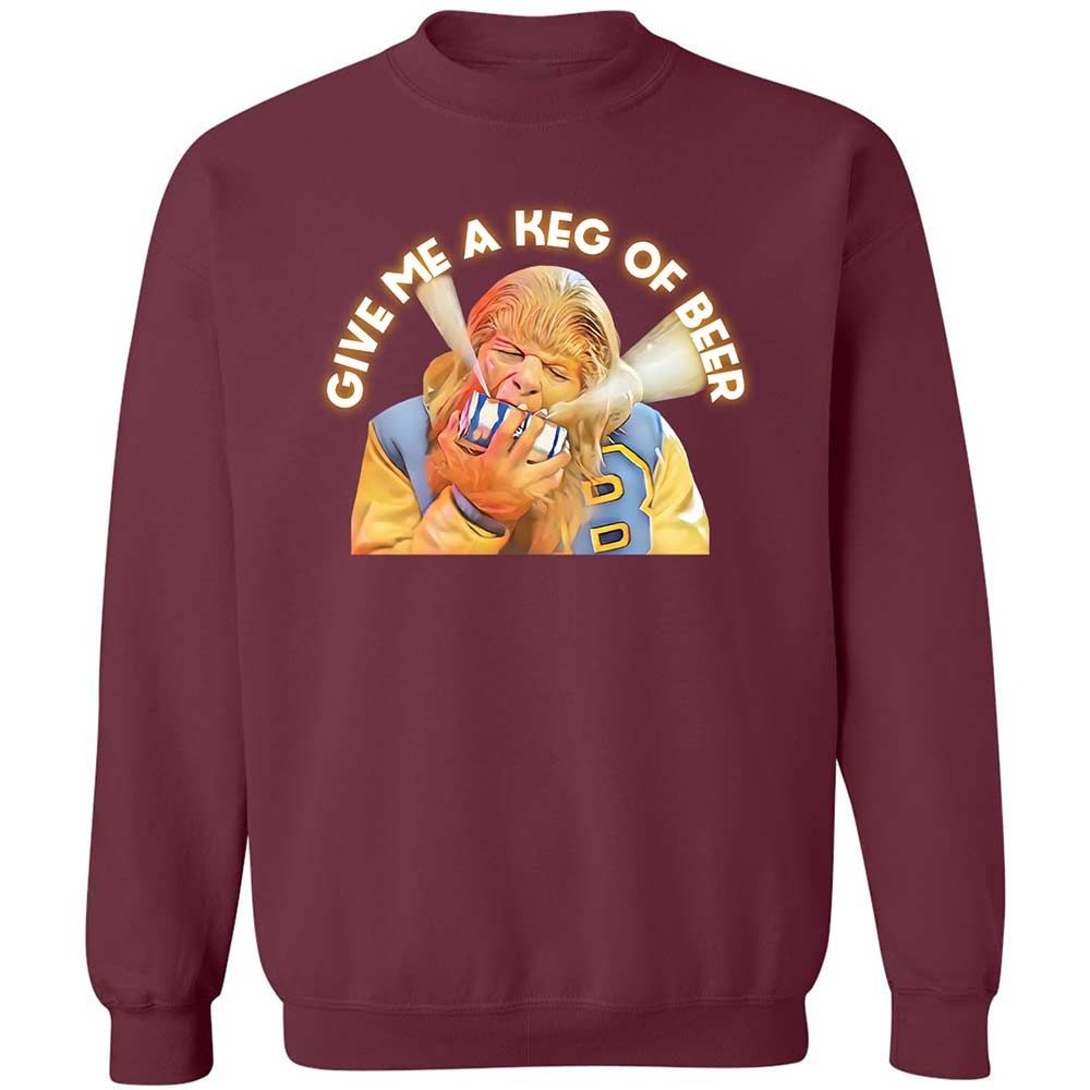 Classic Unisex Sweatshirt - R6HHE3UK - Maroon - 8