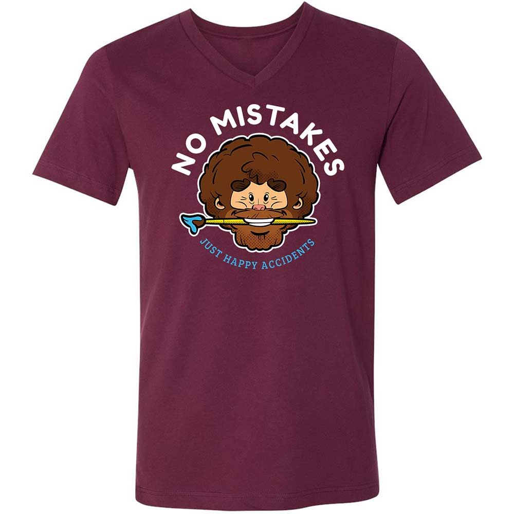 No mistakes - Maroon - 8