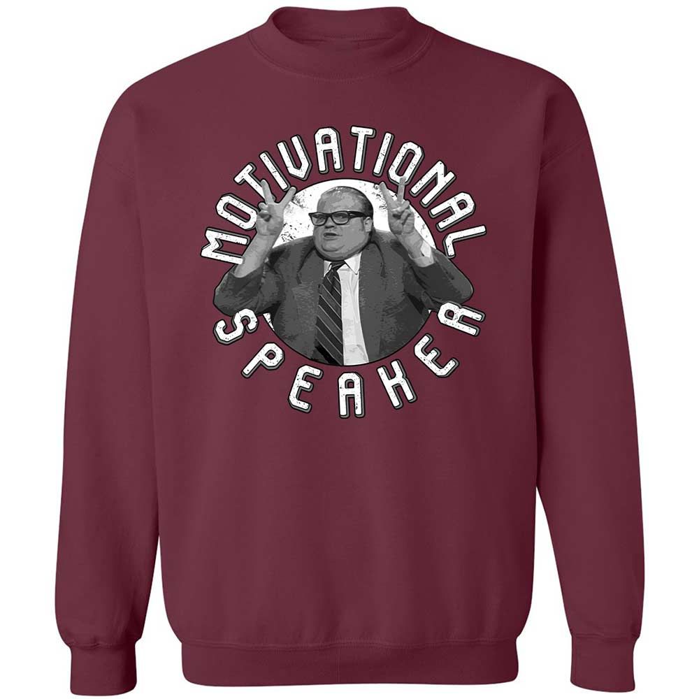 Motivational Speaker - Maroon - 8