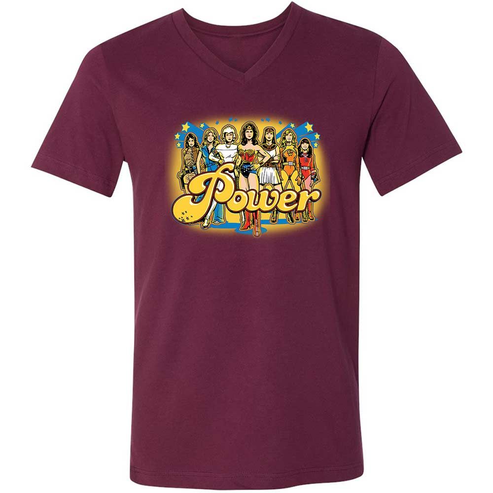 Women of 70s TV - Maroon - 8