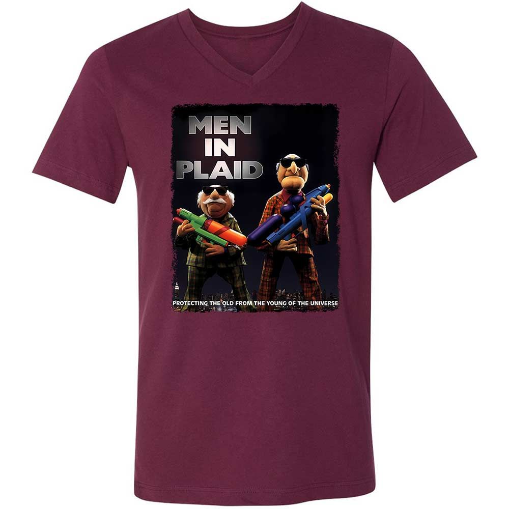 Men in Plaid - Maroon - 8