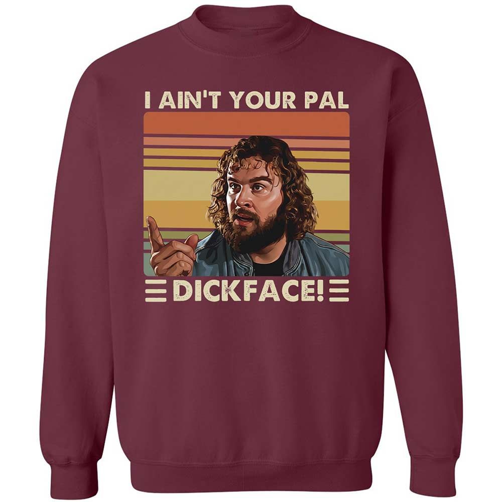 Classic Unisex Sweatshirt - TCGET1Z6 - Maroon - 8