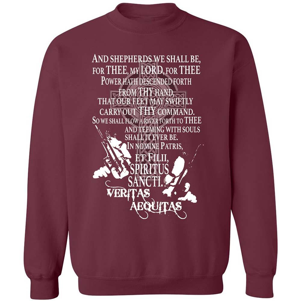 Classic Unisex Sweatshirt - Y53KW6GS - Maroon - 8