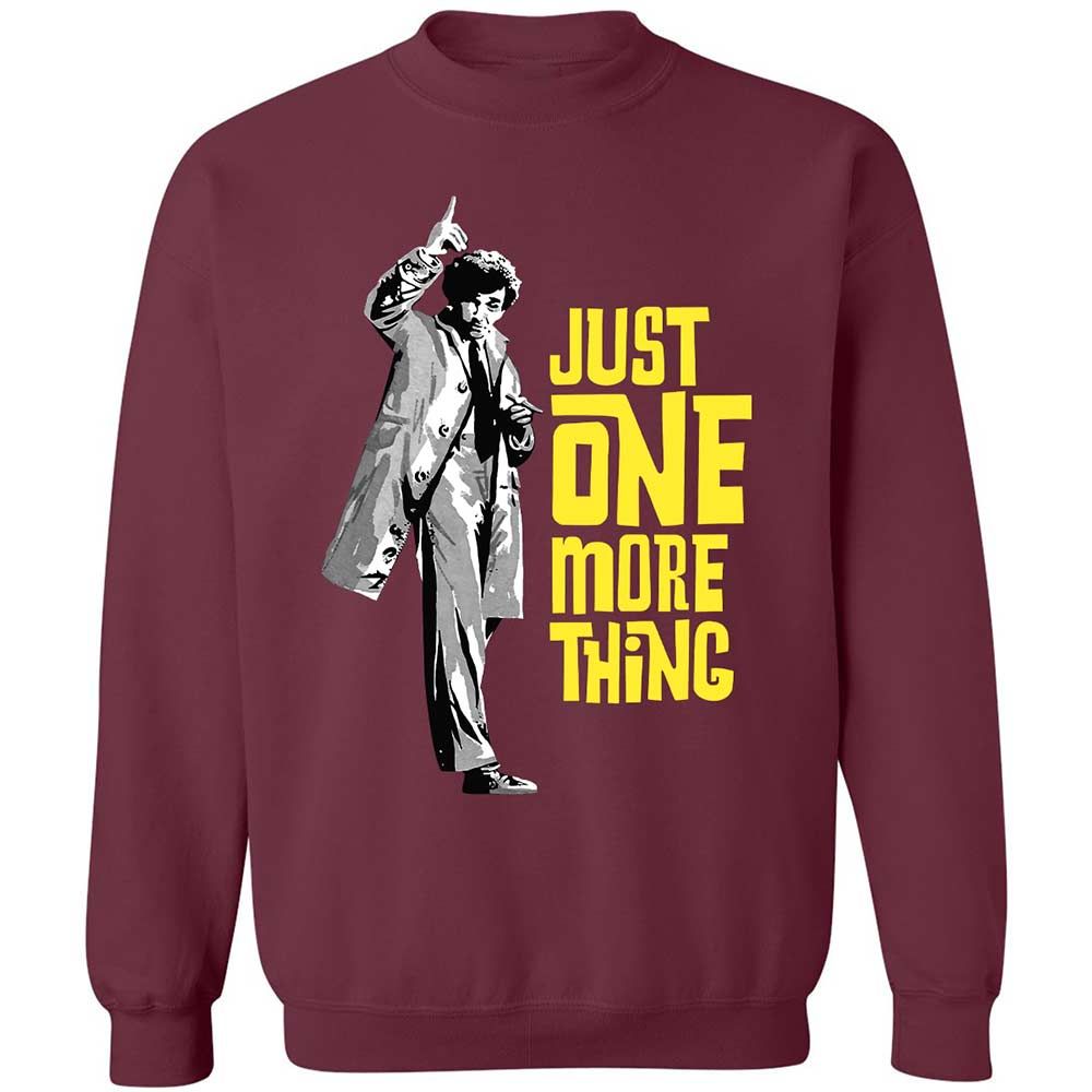 Just One More Thing - Maroon - 8