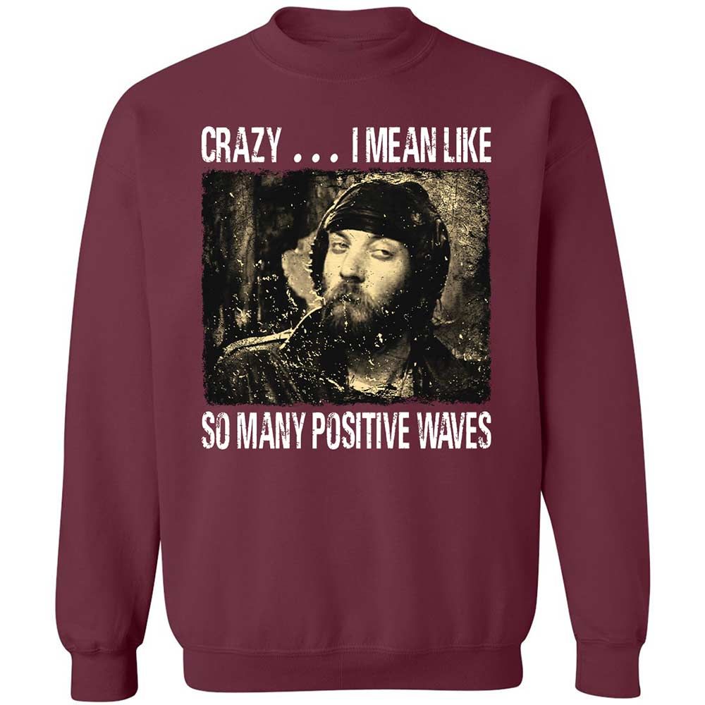 Many positive waves - Maroon - 8